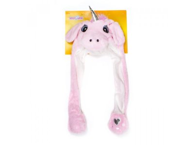 Шапка детская 1 Toy, Хлоп-Ушки Единорог 1-00252642_1