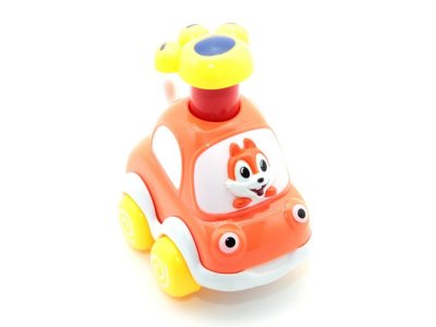 Игрушка Balbi, Машинка с с заводным механизмом, Press Веселые Зверята 1-00253257_3