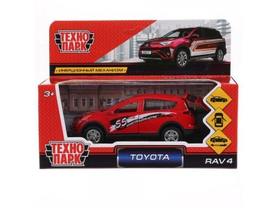 Игрушка Технопарк, Машина металлическая Toyota RAV4 Спорт 12 см 1-00223918_5