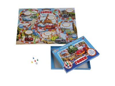 Игра настольная Умные игры Ходилка Крутые гонки 1-00253197_2