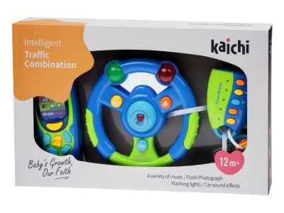 Набор игровой Kaichi Руль, смартфончик и ключи 1-00248050_8