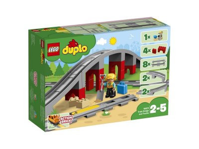 Конструктор Lego Duplo Железнодорожный мост и рельсы 1-00253569_7