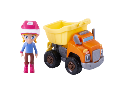 Набор игровой Rev&Roll, Фигурка и машинка, Лори и Типпер 1-00254085_1