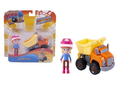 Набор игровой Rev&Roll, Фигурка и машинка, Лори и Типпер 1-00254085_3
