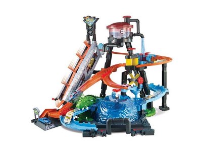 Набор игровой Mattel Hot Wheels City, Невообразимая автомойка 1-00254106_1
