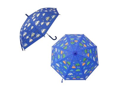 Зонт детский Mary Poppins, Машинки, рисунок проявляется, полуавтомат 48,5 см 1-00254294_1