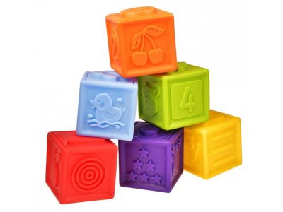 Кубики Fancy Baby Умняшки 6 шт. 1-00254651_3