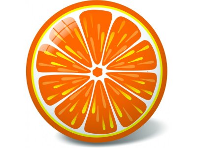Мяч Star Апельсин, 23 см 1-00254687_2