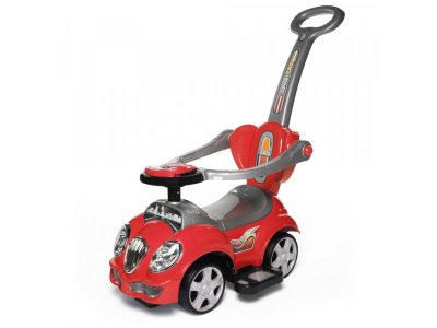 Каталка детская Babycare Cute Car (резиновые колёса, музыкальный руль) 1-00255045_1