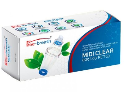 Спейсер Free-breath для ингаляций Midi Clear 1-00255231_2