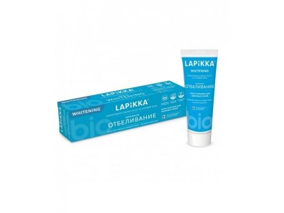 Зубная паста Lapikka Бережное отбеливание 94 г 1-00255236_1
