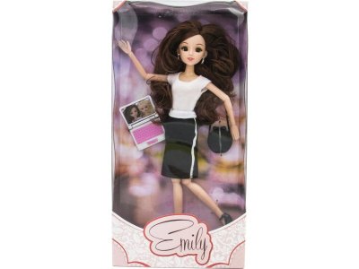 Кукла Funky Toys шарнирная, Эмили бизнес-леди 29 см 1-00255451_2