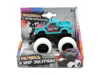 Игрушка Funky Toys, Машинка с краш-эффектом пул-бэк 1-00255455_2