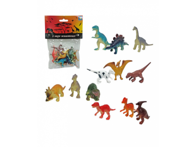 Набор 1toy В мире животных, Динозавры 12 шт. 1-00255775_1