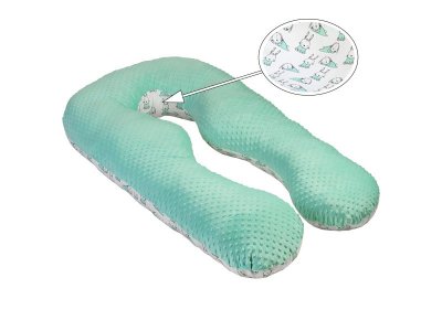 Подушка для беременных AmaroBaby анатомическая 340*72 см, поплин 1-00255363_2