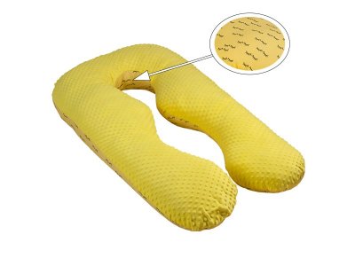 Подушка для беременных AmaroBaby анатомическая 340*72 см, бязь 1-00255371_6