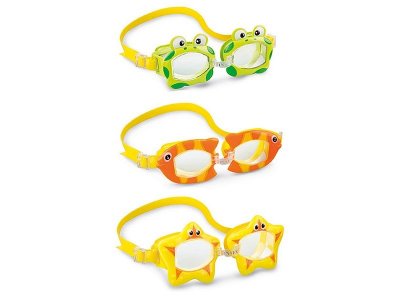 Очки для плавания Intex Fun Goggles, 3-8 лет 1-00256532_1