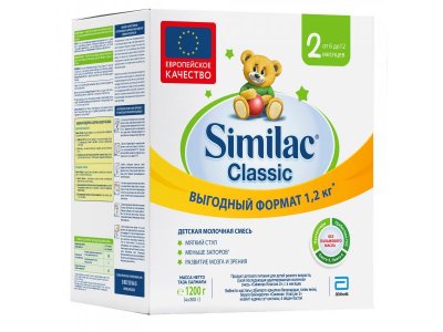Смесь молочная Similac 2 Classic1200 г 1-00257788_1