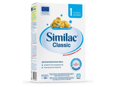 Смесь Similac 1 Classic молочная 300 г 1-00224774_1
