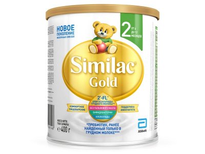 Смесь Similac Gold 2 молочная 400 г 1-00212961_1