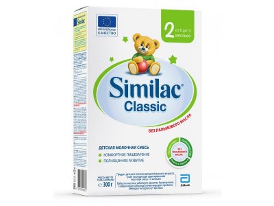 Смесь Similac 2 Classic молочная 300 г 1-00230261_1