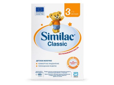 Смесь Similac 3 Classic молочная 600 г 1-00224992_3