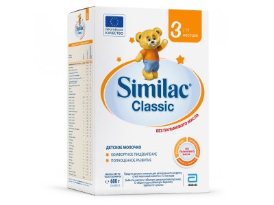 Смесь Similac 3 Classic молочная 600 г 1-00224992_1