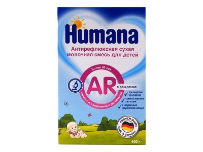 Смесь Humana AR антирефлюксная с рождения 400 г 1-00035905_1