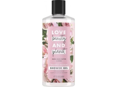 Гель для душа Love Beauty And Planet, Масло муру-муру и роза 400 мл 1-00259443_1