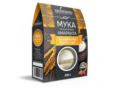 Мука амарантовая Polezzno 500 г 1-00259240_1