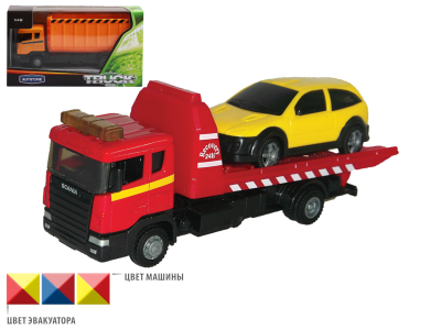 Игрушка Autogrand, Машинка Scania Tow Truck с машинкой 1:48 1-00259689_1