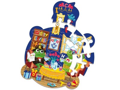 Пазл фигурный, мягкий Malamalama. АВС Английский алфавит 1-00260580_3