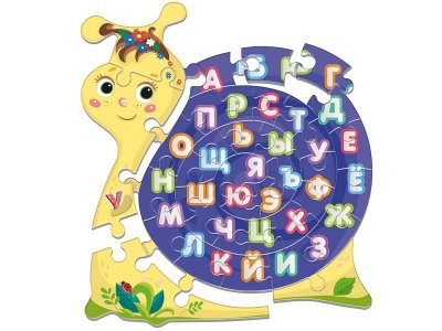 Пазл фигурный, мягкий Malamalama. От А до Я. Азбука 1-00260581_3