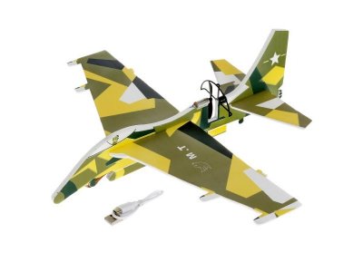 Игрушка Fighter, Самолет с мини мотором, eva, USB заряд 1-00261358_1