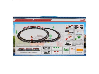 Железная дорога Играем вместе, РЖД на батарейках 308 см 1-00261365_5