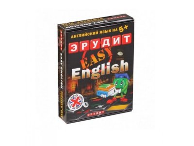 Игра настольная Биплант, Эрудит Easy english подарочное издание 1-00261210_2