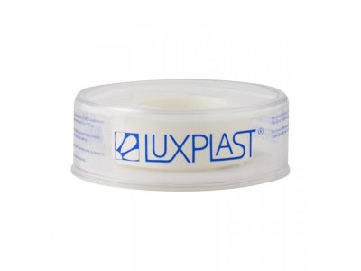 Лейкопластырь Luxplast медицинский на нетканой основе, белый 5мх1,25см 1-00261409_1