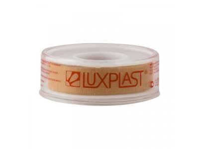 Лейкопластырь Luxplast медицинский на тканевой основе 5мх1,25см 1-00261411_1