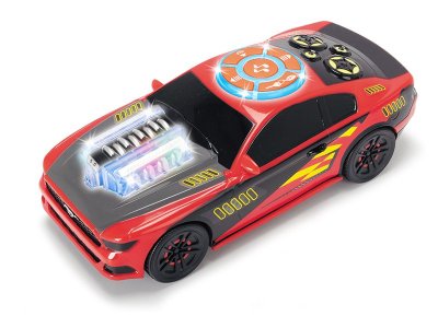 Игрушка Dickie Toys Машинка Музыкальный гонщик моторизированная свет/звук 23 см 1-00260870_1