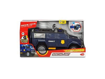 Игрушка Dickie Toys Машинка спецназа моторизированная свет/звук 40 см 1-00260878_2