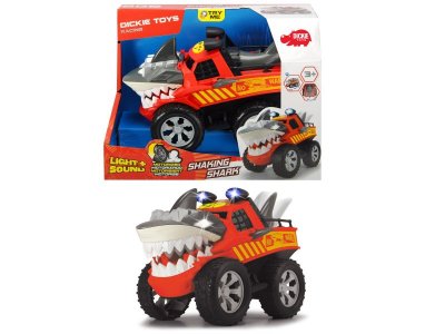 Игрушка Dickie Toys Машинка стремительная акула моторизированная свет/звук 30 см 1-00260879_3