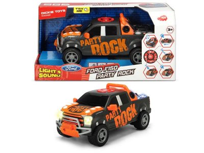 Игрушка Dickie Toys Машинка Форд F-150 - Party Rock Anthem моторизированная свет/звук 29 см 1-00260880_2