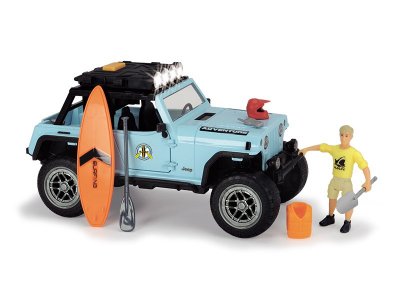 Набор игровой Dickie Toys Серфер Jeepster Commando PlayLife свет/звук 22 см 1-00260903_3