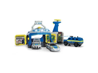 Набор игровой Dickie Toys Полицейская станция и 3 машинки свет/звук 1-00260914_9