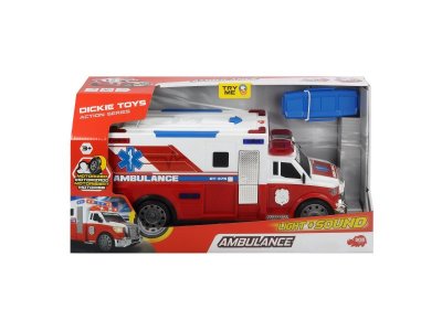 Игрушка Dickie Toys Машинка скорой помощи моторизированная свет/звук 33 см 1-00260928_2