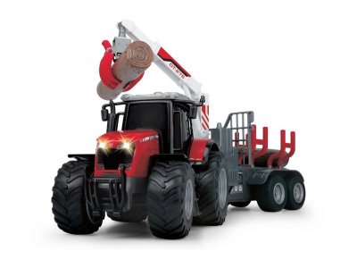 Игрушка Dickie Toys Трактор с прицепом Massey Ferguson 8737фрикционный свет/звук 42 см 1-00260934_2