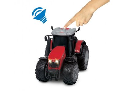 Игрушка Dickie Toys Трактор с прицепом Massey Ferguson 8737фрикционный свет/звук 42 см 1-00260934_3