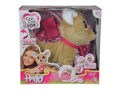 Игрушка Simba интерактивная Собачка Chi-Chi Love 20 см Счастливчик с сумочкой 1-00260944_4