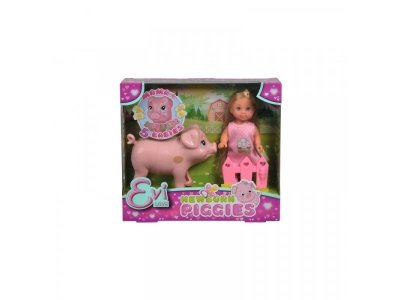 Кукла Simba Еви 12 см со свинкой и поросятами 1-00260991_3