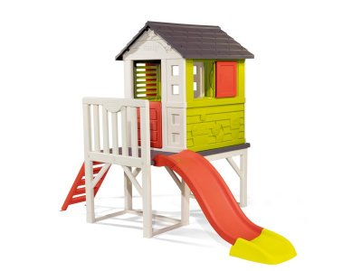 Домик игровой Smoby на сваях с горкой 1-00261074_1